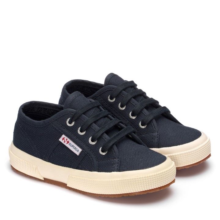 Superga 2750 Jcot Classic Kids Tamnoplava