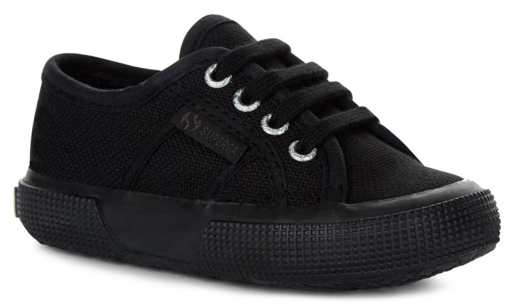 Superga 2750 Jcot Classic Kids Total Black