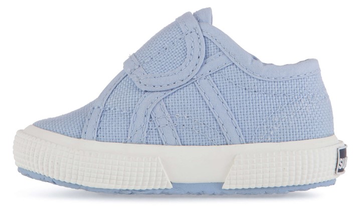 Superga 2750 Bstrap Baby Azure Daylight-f Avorio