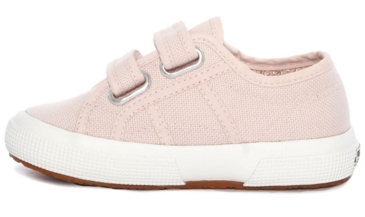 Superga 2750 Jstrap Classic Kids Roza Blijedo Lila