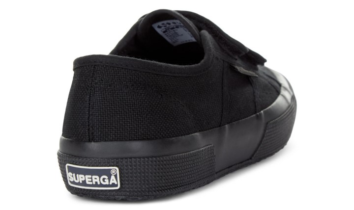 Superga 2750 Jstrap Classic Kids Total Black