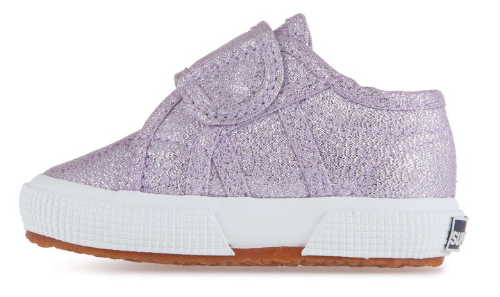 Superga 2750 Dječji Remen Lame Violet Lilla