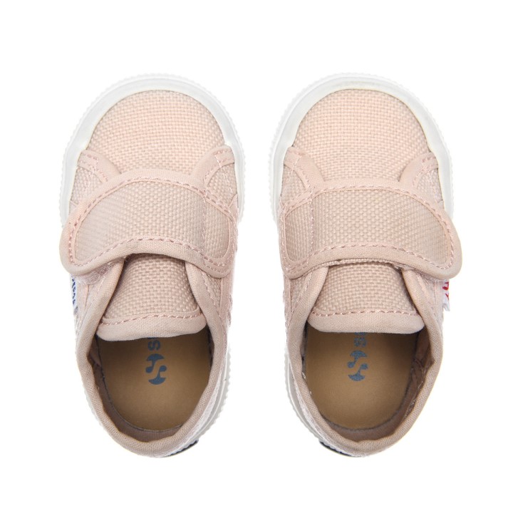 Superga 2750 Bstrap Baby Pink Skin-f Avorio