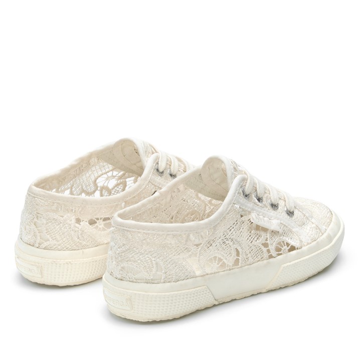 Superga 2750 Dječji Macrame Total White Avorio