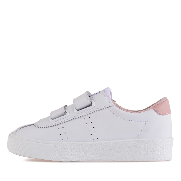 Superga 2843 Superga Sportski Klub S Kids Bijelo-ružičasti Dim