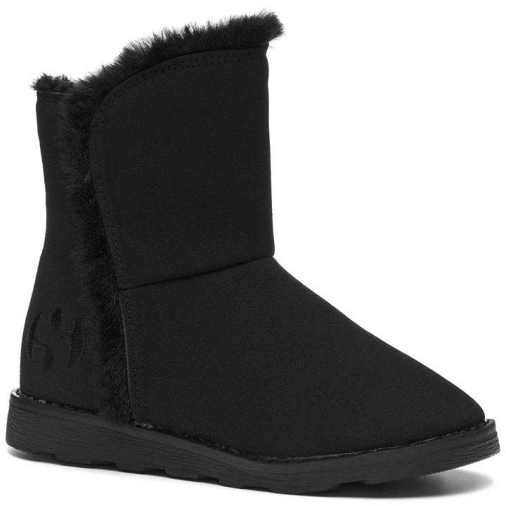 Superga 4033 Dječja Umjetna Antilop Totalna Crna