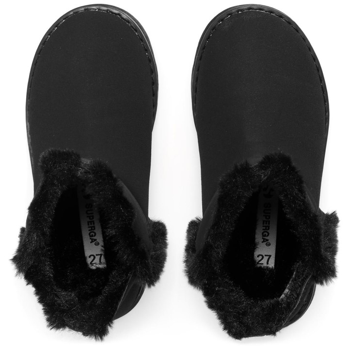 Superga 4033 Dječja Umjetna Antilop Totalna Crna