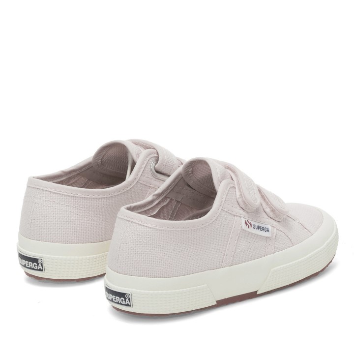 Superga 2750 Jstrap Classic Kids Roza Ish-f Avorio