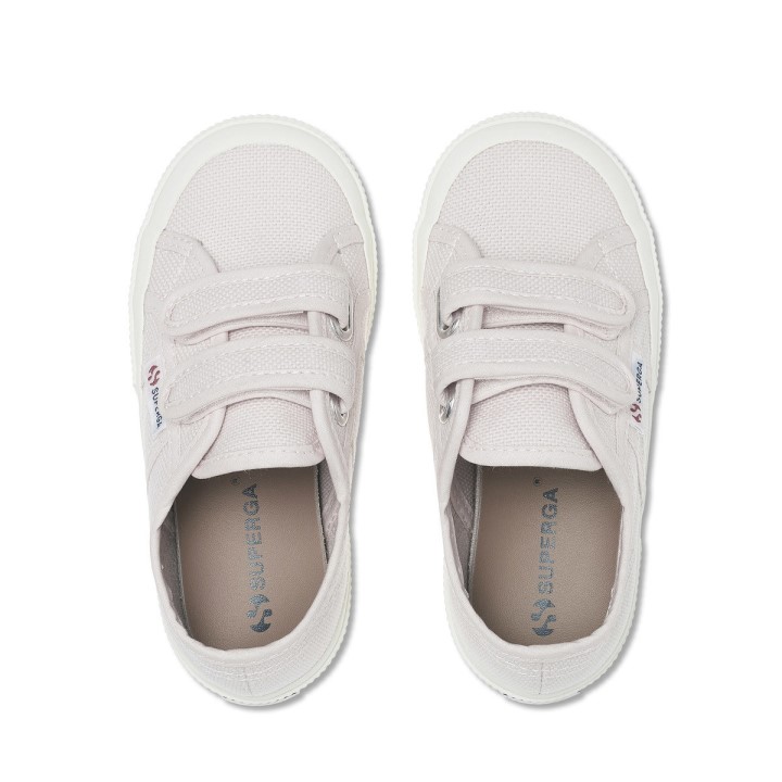 Superga 2750 Jstrap Classic Kids Roza Ish-f Avorio