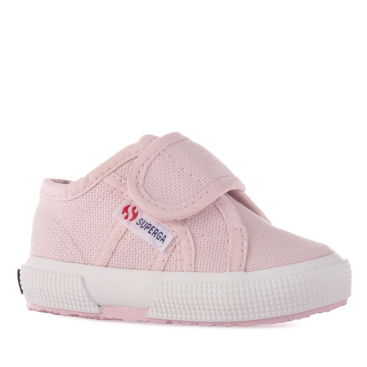 Superga 2750 Bstrap Baby Blijedo Lila Ružičasta
